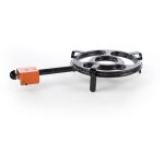 Po�le � paella plate au gaz butane l - 30 2f - 30 cm