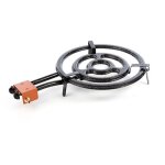 Po�le � paella plate au gaz butane l - 50 3f - 50 cm