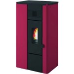 Po�le � pellets noa 6, 3 kw rouge point de feu eva calor
