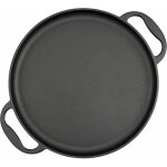 Poêle de service ø 35 cm - rond plaque à griller en fonte, plaque - bbq - toro Poêle de service ø 35 cm - rond plaque à griller en fonte, plaque - bbq - toro