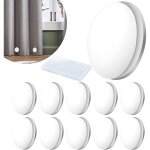 Parkside - poids rideau douche, 10 pcs poids rideau magntiques avec bote de rangement, aimants rideaus ...