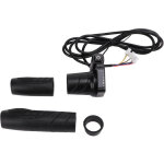 Poign�e d'acc�l�rateur �lectrique 160dx pour v�lo et scooter, compatible 22. 5mm, 36v, demi - tour, contr�le ...