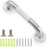 Poign�e de baignoire de s�curit�, barres d'appui de salle de bain en acier inoxydable � montage mural, ...