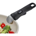 Poign�e de casserole amovible universelle, poign�e de rechange robuste pour batterie de cuisine, poign�es ...