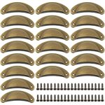 Poignée coquille, poignee de meuble vintage 20 pièces bouton de porte décoration rétro pour tiroir armoire ... Poignée coquille, poignee de meuble vintage 20 pièces bouton de porte décoration rétro pour tiroir armoire ...