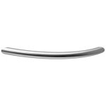 Poign�e courbe i - 163 inox 10x096mm inox mat didheya 23015