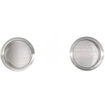 Poign�e cuvette encastr�e ronde pour porte coulissante