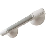 Poign�e de douche � ventouse, barre d'appui murale pour salle de bain / toilettes avec ventouse, poign�e ...