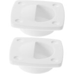 Poign�e encastr�e blanche nylon pour trappe bateau poign�e de tirage affleurante r�sistante et accessoire ...