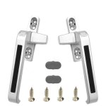 Poign�e de fen�tre verrouillable poign�e de porte et de fen�tre - accessoires de fen�tre en aluminium ...