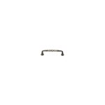 Poign�e fixe zamac - entraxe : 96 mm - d�cor : vieil argent - largeur : 110 mm fosun