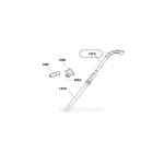 Poigne flexible complte pour aspirateur electrolux 1099172296