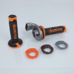 Poign�e de gaz orange r�glable 4t domino krk evo pour moto ktm