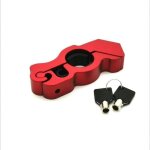 Poign�e de guidon antivol universel r�glable moto scooters poign�e de frein en alliage levier de verrouillage ...