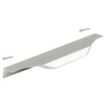 Cyclingcolors - poigne de meuble en aluminium imitation acier inoxydable entraxe 160mm avec vis moderne ...