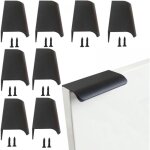 Poign�e de meuble de cuisine en alliage d'aluminium, nickel bross�, noire, pour tiroir, porte d'armoire, ...