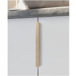 Poign�e de meuble de cuisine, poign�e dor�e encastr�e, poign�e de porte cach�e en alliage d'aluminium, ...