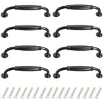 Poignee de meuble cuisine noir 8 pi�ces poign�e de porte poignee de meuble vintage poignet de porte cuisine ...