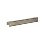 Poign�e de meuble m�tal finition or laiton antique bross� entraxes 128 et 160mm hauteur 27mm tiroir armoire ...