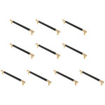 Poign�es de meubles molet�es, poign�es d'armoires de cuisine, poign�es de tiroir, entraxe 160 mm, 10 ...