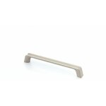 Poign�e de meuble zamac entraxe 160 - d�cor : nickel� bross� - metakor