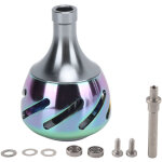 Poign�e de moulinet de p�che en m�tal color�, accessoire de remplacement