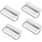 Poignes pliantes poigne de valise, poigne de bote de quincaillerie poigne argente poigne de porte ...