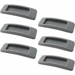 Poign�es de porte coulissante autocollantes avec ruban adh�sif double face pour armoires, fen�tres, r�frig�rat ...