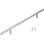 Poign�es de porte de cuisine en acier inoxydable en forme de t (400 mm)