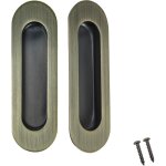 Poignes de porte encastres - conviennent aux portes de grange, aux armoires, aux portes pliantes, etc. ...