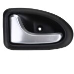 Poign�e de porte int�rieure gauche chrom�e pour renault clio megane scenic trafic