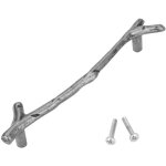 Poign�e de porte de meuble en alliage de zinc massif, style simple, en forme de branche d'arbre (162 ...