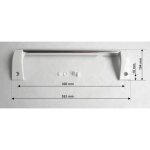 Poignee de porte pour refrigerateur brandt