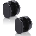 Poign�e de porte � ventouse : lot de 2 poign�es � ventouse puissante pour baie vitr�e, id�ale pour les ...