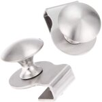 Poign�e de porte en verre en acier inoxydable / clip / clip en verre 5 - 8 mm vitrine meuble meuble tiroir ...