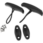 Poigne de rechange pour cano - kayak (lot de 2) avec kit d'accessoires pour porte - kayak