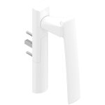 Poign�e sarena int�rieure d�port�e pour profil de 33 � 47 mm d'�paisseur finition blanc ral 9016 m ds8522 ...