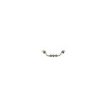 Poign�e tombante fer - hauteur : 39 mm - entraxe : 115 mm - d�cor : poli - largeur : 139 mm dubois