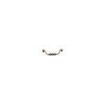 Poign�e tombante laiton - d�cor : bronze - entraxe : 115 mm - hauteur : 38 mm - largeur : 139 mm dubois ...