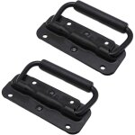 Poign�es traction d'acier inoxydable bo�te poign�e levage bo�te outils ressort poign�e pliante acier ...