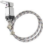 Poign�e unique robinet douche pour lit de shampoing, mitigeur douche en alliage de cuivre de 1 / 2 pouces, ...