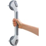 Poigne ventouse pour salle de bain, 43 cm barres d'appui de douche forte prise pour handicaps, seniors, ...