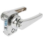 Poigne de verrouillage de porte de salle de bain rv, bouton de verrouillage de porte de toilette por ...