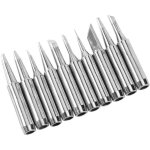 Pointe de fer  souder, 10pcs 900m - t panne  souder pour station de soudage 936, 937, 938, 969, 8586, ...