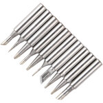 Pointes de fer � souder en cuivre sans plomb 900m - t pour station de reprise de soudage (10 pointes ...