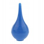 Poire de lavage d'oreille en silicone avec pompe à air bleue Poire de lavage d'oreille en silicone avec pompe à air bleue