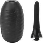 Poire � lavement en silicone douche anale r�utilisable pour nettoyage � domicile ou h�pital