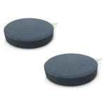 Le poisson qui jardine - lot de 2 diffuseurs d'air disques 10 cm pour bassins de jardin