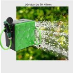 Le poisson qui jardine - enrouleur mural automatique de tuyau d'arrosage, 30 mètres. - vert Le poisson qui jardine - enrouleur mural automatique de tuyau d'arrosage, 30 mètres. - vert