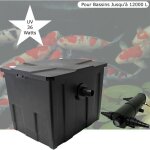 Le poisson qui jardine - filtre bassin + clarificateur uv stérilisateur 36w, bassin de jardin jusqu'à ... Le poisson qui jardine - filtre bassin + clarificateur uv stérilisateur 36w, bassin de jardin jusqu'à ...